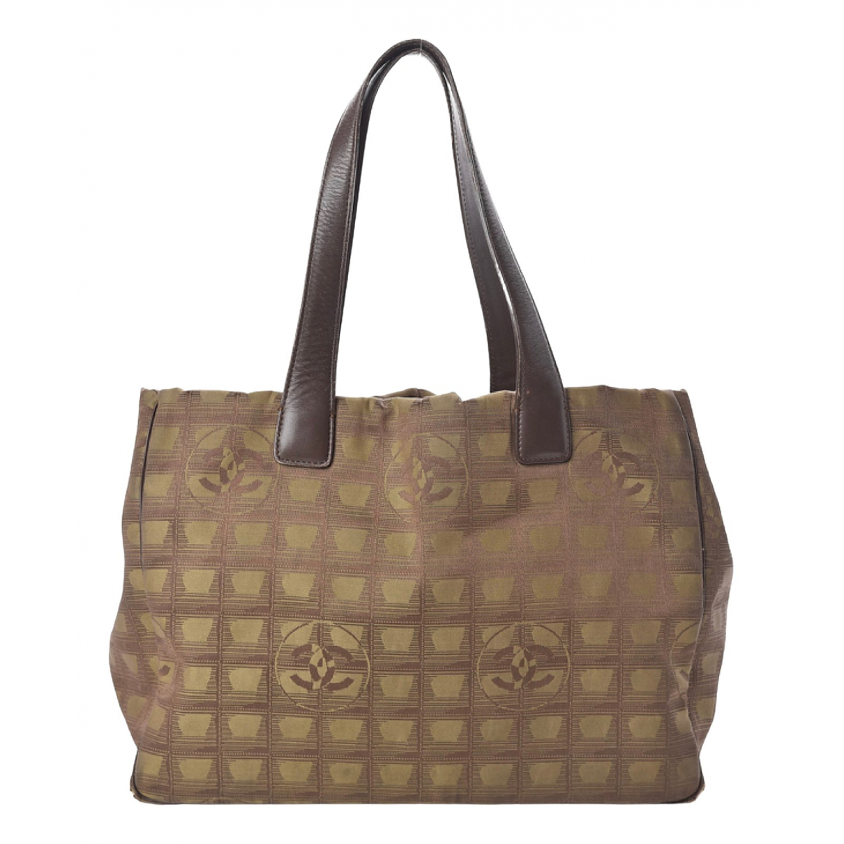 Travel bag Chanel Brown in Synthetic 